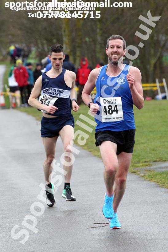 Senior mens NECAA Road Relays Champs., Hetton Lyons Oark, Hetton-le-Hole. Photo: David T. Hewitson/Sports for All Pics